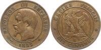 Frankreich, Kaiserreich 10 Centimes Napoleon III., 1852 - 1870 -