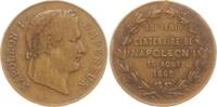 Frankreich, Kaiserreich Messingmedaille Napoleon III., 1852 - 1870, auf den 100. Geburtstag Napoleon I. -