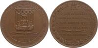 Frankreich, Königreich, Bordeaux, Stadt Bronzemedaille Louis XVIII., Andrieu, Maire Comte de Lynch, Entrée du Duc de Angouleme -