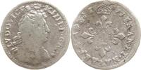 Frankreich, Königreich 4 Sols Ludwig XIV., 1643 - 1715, Paris -