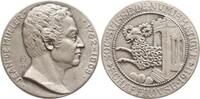 Schweiz - Schaffhausen Versilberte Bronzemedaille Schweizerische Numismatische Gesellschaft, auf Johannes von Müller zu Sylvelden -