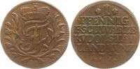 Schwarzburg-Rudolstadt, Fürstentum Pfennig Johann Friedrich, 1744 - 1767, Saalfeld -
