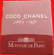 Frankreich 5 Euro 2008 5 € - Coco Chanel 1883-1971 - Silber - selten FB in Etui+ Zertifikat+ Schuber wie abgebildet