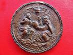 Heiliges Römisches Reich Deutscher Nationen Bronzeguss-Medaille auf Vater - Mutter - Gehorsam - Religion - interessant! TTB