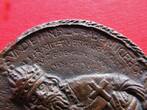 Heiliges Römisches Reich Deutscher Nationen Bronzeguss-Medaille auf Vater - Mutter - Gehorsam - Religion - interessant! TTB