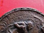 Heiliges Römisches Reich Deutscher Nationen Bronzeguss-Medaille auf Vater - Mutter - Gehorsam - Religion - interessant! TTB
