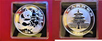 China Silber - Panda - Silberpanda - 1 Unze - Silberunze, 31,1g 10 Yuan 1994 stgl.offen, ohne Kapsel!