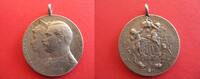 Brandenburg - Preussen Silbermedaille von M & W - auf die Silberhochzeit Kaiser Wilhelm II & Auguste Victoria, -