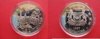 Singapur / Singapore / Singapura 2 Dollars 1997 Silver - Unicef - For the Children of the Word Serie - scarce FB min.angelaufen in Kapsel+ Zertif...