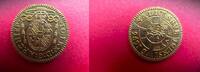 Salzburg / Erzbistum Goldabschlag des Kreuzer Johann Ernst Graf Thun und Hohenstein - mit Punze 986 - Gold - -