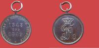 Deutschland / Oldenburg / Schleswig-Holstein Medaille / Orden Erinnerungsmedaille für Veteranen von 1848/49 - OEK 1557 - selten -