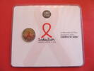 Frankreich 2 Euro 2 Euros France 2014 B.U. en Couleur - Sidaction - Sida -
