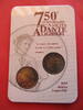 Italien / Italia / Italy 2 Euro 2 x 2 € Gedernkmünze und Kursmünze 750. Geburtstag Dante Alighieri -