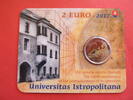 Slowakei / Slovakia 2017 Slovak 2 euro coin -550 y. Universitas Istropolitana in coin card FDC im Blister / Coincard