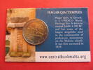 Malta 2 Euro 2 euro coin 2016 Malta´s prehistoric sites - Hagar Qim Temples UNESCO -