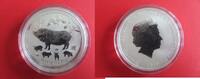 Australien / Australia 1 Dollar 2019 1 onze argent - ann&eacute;e du cochon stg... 135,00 EUR  + 15,00 EUR frais d'envoi