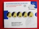 BRD Deutschland 2 Euro-Gedenkmünzenset Blister BRD 2 Euro Gedenk im Set ADFGJ Hamburg - Hauptkirche St. Michaelis - -