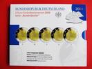 BRD Deutschland 2 Euro-Gedenkmünzenset Blister BRD 2 Euro Gedenk im Set ADFGJ Rathaus und Roland Bremen - Bremer Roland -