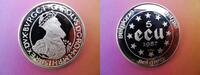 Belgien 5 Ecu 1987 Silber- Polierte Platte - Karl V. - Charles V. FB