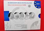 Bundesrepublik Deutschland 10 Euro Silber-Gedenkmünzenset BRD 10 € Silber Gedenkmünzenset Blister 2006 PP Polierte Platte Original -