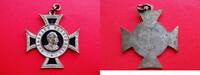 Rönsahl / Kaiserreich / Preussen Kreuz Rönsahler Wehrverein - Büste Kaiser Wilhelm II. n.r. - tragbar -