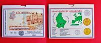 Luxemburg KMS Luxembourg Serie complete des monnaies 1992 FDC -