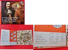 Niederlande / Vlissingen Münzsatz 2007 5 Münzen zu 1/2 Ruyter + 1 Ruyter + 3 versch. 2 Ruyter - 400 Jahre de Ruyter - € FDC Original Folder