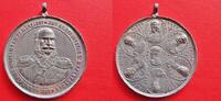 Deutsches Reich / Preussen Zinnmedaille von Bergmann - 90. Geburtstag Kaiser Wilhelm I. - seltener -