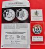 Salomonen 5 Dollars 1 ounce fine silver Planet Earth - Solomon Islands -