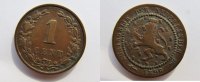Niederlande 1 Cent 1896 Wilhelmina 1890-1948, Cent, besseres Jahr! ss 4,50 EUR  + 10,00 EUR frais d'envoi