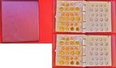 Zypern € Album 5 komplette lose Euro KMS / Serien der Jahre 2008 + 2009 + 2010 + 2012 + 2013 -