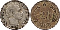 Dänemark 25 Öre 1 Christian IX. 1863-1906. -
