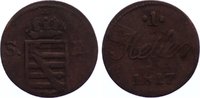 Sachsen-Hildburghausen Cu Heller Friedrich 1784-1826. -
