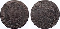 Polen 6 Gröscher 1 1625 Sigismund III. 1587-1632. selten, kl. Einschlag, TB-TTB