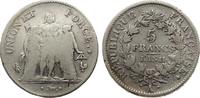 Frankreich 5 Francs An 11 Erste Republik 1793-1799. -