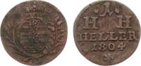 Sachsen-Hildburghausen Cu Heller Friedrich 1784-1826. -