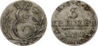 Sachsen-Coburg-Gotha 3 Kreuzer Ernst I. 1826-1844. -