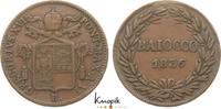Italien-Kirchenstaat Cu Baiocco 1836 B Gregor XVI. 1831-1846. TTB