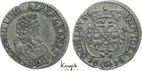Öttingen 6 Kreuzer Albrecht Ernst I. 1659-1683. -