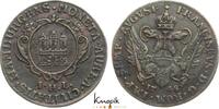 Hamburg, Stadt Kupferabschlag vom Dukatenstempel 1748 kl. Schrötlingsfehler, kl. Anhaftung, TTB