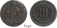 Münster, Domkapitel Cu 3 Pfennig -