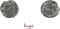 Polen-Fraustadt, Stadt Denar Wladislaw Jagello 1386-1434. leicht korrodiert, TB-TTB