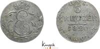 Sachsen-Coburg-Saalfeld 3 Kreuzer Ernst 1806-1826. -