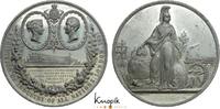 Großbritannien Große Zinnmedaille 1 1861 Victoria 1837-1901. kl. Randfehler und Kratzer, fast vorzüglich