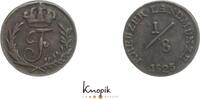 Sachsen-Hildburghausen Cu 1/8 Kreuzer Friedrich 1784-1826. -