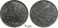 Personenmedaillen Bronzierte Zinkmedaille Bismarck, Otto von, Deutscher Reichskanzler *1815, +1898. -