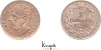 Italien-Königreich 1 Centesimo 1899 R Umberto I. 1878-1900. FDC