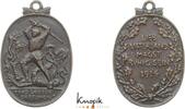 Erster Weltkrieg Bronzegussmedaille -