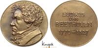 Personenmedaillen Medaille Beethoven, Ludwig van *16.12.1770 Bonn, +26.3.1827 Wien, deutscher Komponist. -