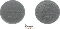 Italien-Toskana 1 Quattrino 1854 Leopold II. 1824-1848, 1849-1859. fast vorzüglich